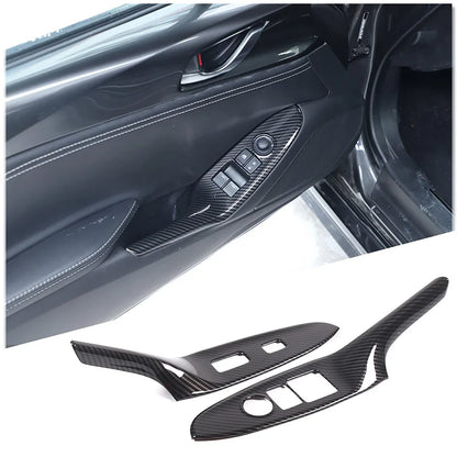 For Mazda MX-5 MX5 ND 2016-2024 ABS Carbon Fibre Interior Kit Dashboard Console Gear Shift Panel Cover Trim Stickers
