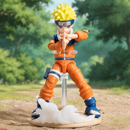 POP MART POP Action Classic Naruto-Chunin Exams Arc Series Blind Box Original Toys Mystery Box Doll Cute Anime Figure Ornament