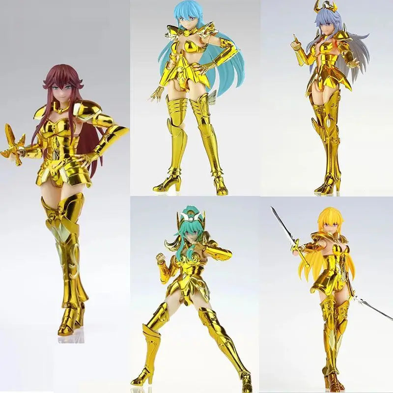 Great Toys/GT Saint Seiya Aries Dolores Pisces Venus Scorpio Geraldine Virgo Vena Sacred Pact Female Gold SaintsAction Figure