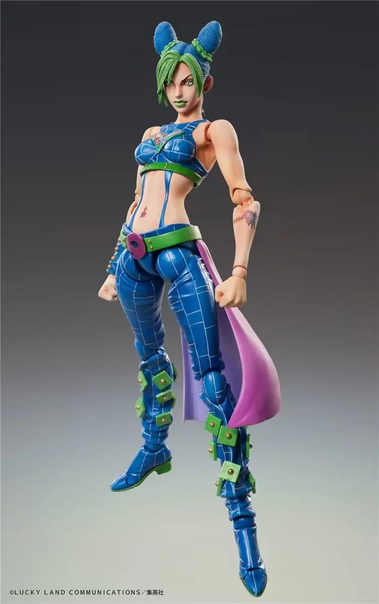22 TYPES Anime jojo bizarre adventure Kujo Jotaro Dio Brando Diavolo Bruno Bucciarati Leone Abbacchio Jolyne Cujoh Action Figure
