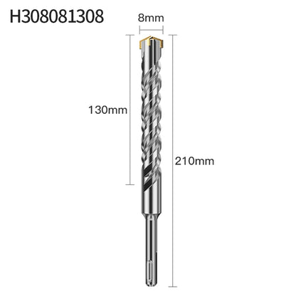 LIDIAO SDS Plus Rotary Hammer Drill Bits Concrete Drill Bit Long Round Handle Carbide Tipped Brick Stone Drilling 6 to 25mm