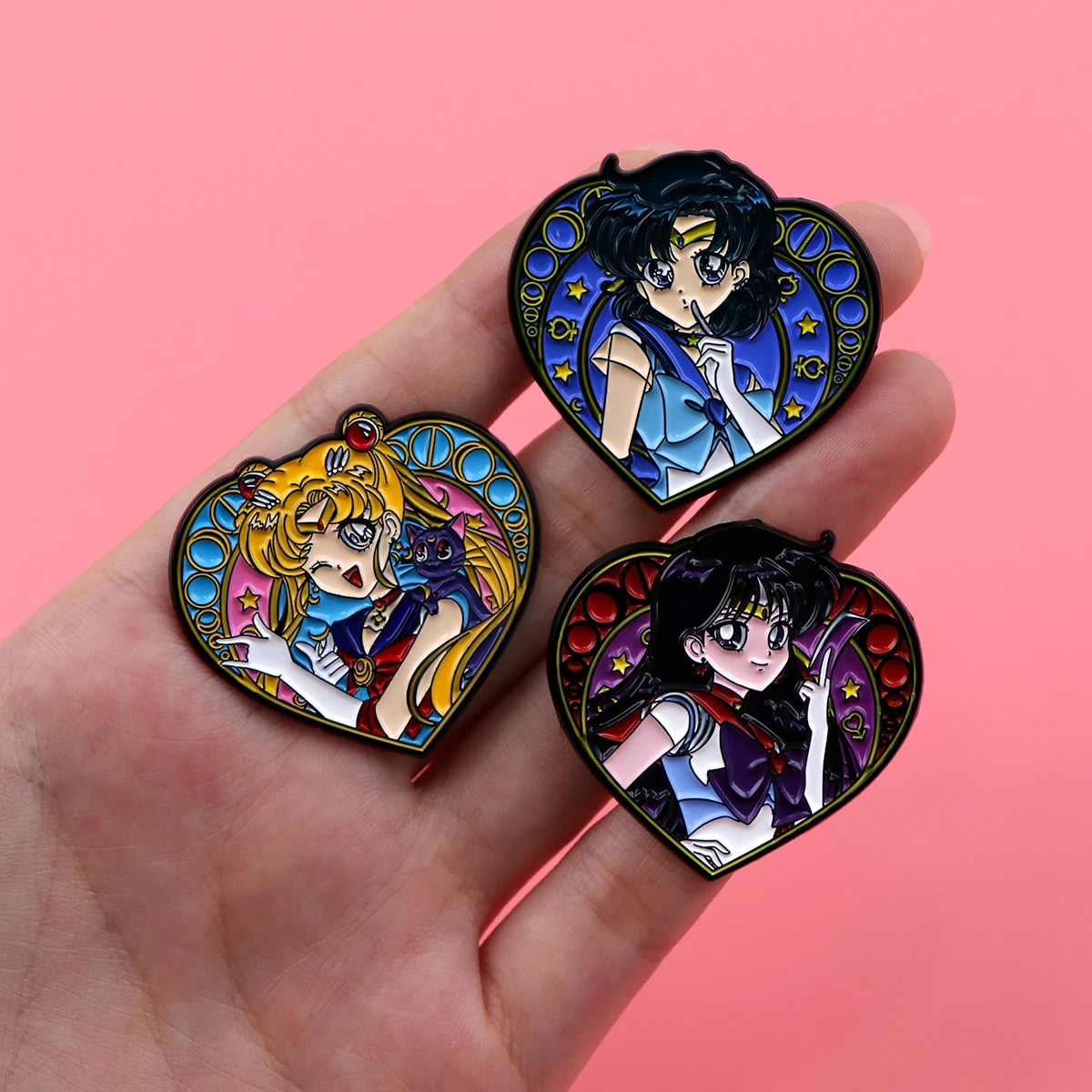Manga Enamel Pin Anime Characters Badges on Backpack Brooches for Women Men Lapel Pins Cosplay Accessories  Gifts
