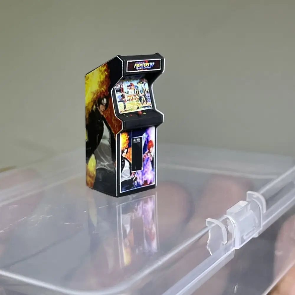 1:64 scale Arcade Pinball Machine Miniature Model Garage Modification Store Decoration Scene  Auto Repair Shop Figure Accessorie