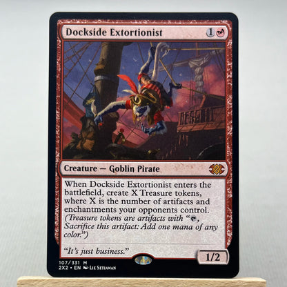 2X2 HOLO9-001 Tcg Proxy Cards Phyrexian Altar Imperial Seal Mana Vault Dockside Extortionist Damnation Force of Negation