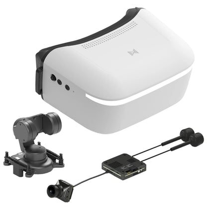 Walksnail Avatar HD Goggles L Moonlight Kit 4K/60FPS GM3 Gimbal Head Track System All-in-One Set For Wltoys RC Car HD FPV Racing