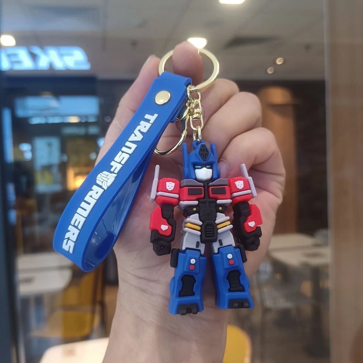 2026 New Transformers Keychain Anime Peripherals Pvc Cartoon Doll Keychain Car Accessories Toys Men and Women Birthday Gifts