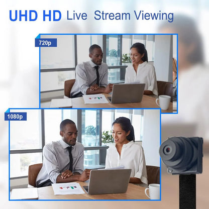 Tuya HD Mini DIY Camera Wide Angle Supports Remote Viewing, Motion Detection, Wireless Security Camera Supports Automatic Alarm