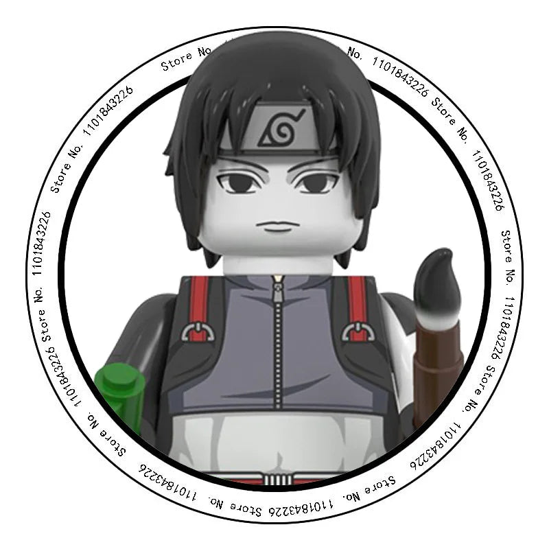 WM6152 Naruto Building Blocks Ootutuki Momoshiki Mitsuki Gaara Namikaze Minato Tobirama Action Figure Accessories For Kids