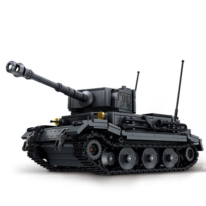 World War Army Military Soldiers SWAT Leopard 2A7 Main Battle Tank Assemble Building Blocks City Construction Bricks Toys Gift