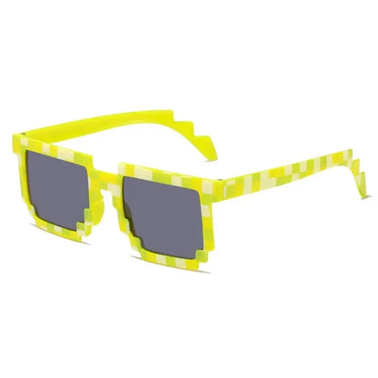 Hot 20 Styles Fashion Sunglasses Kids Cos Play Action Game Toy Cosplay Square Glasses with EVA Case Toys for Children Gift
