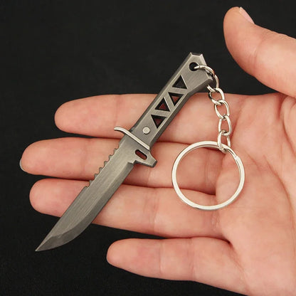 Valorant Melee Reaver 2.0 Karambit Knife Metal M4 Game Peripheral Samurai Sword Alloy Model Keychain Pendant Gifts Toys