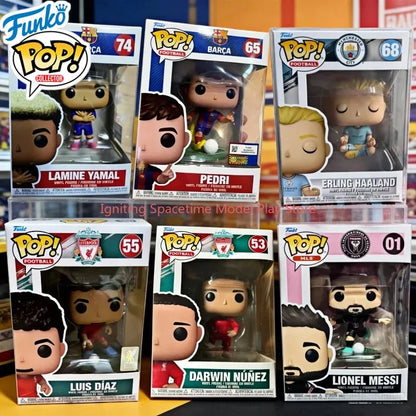 Funko Pop Original Football (Soccer) Lionel Messi 01 Lionel Messi Erling Haaland  Action Figure Toys for Boys Girls Gift