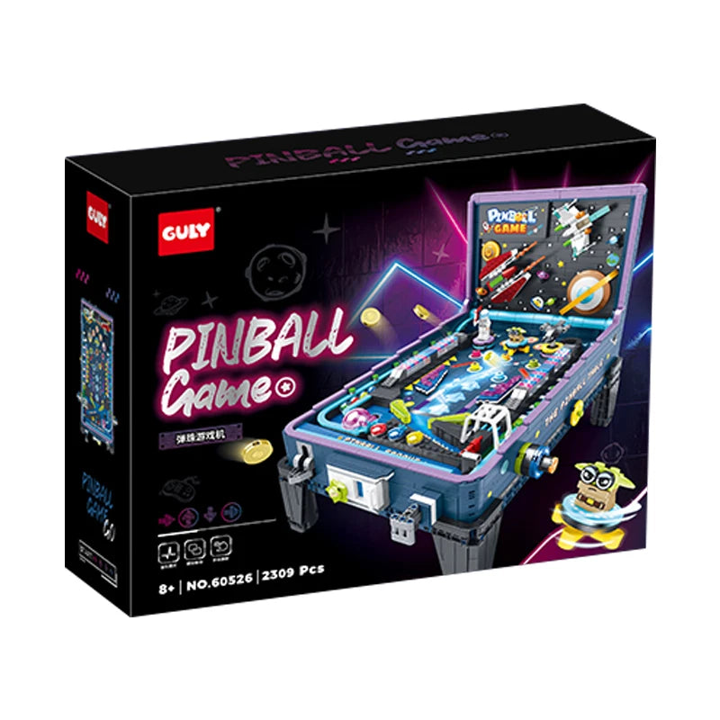 IN STOCK 60526 MOC Idea Game Machine Pinball Table Building Blocks Bricks Model Assembling DIY Toys for Boys Christmas Gift Set