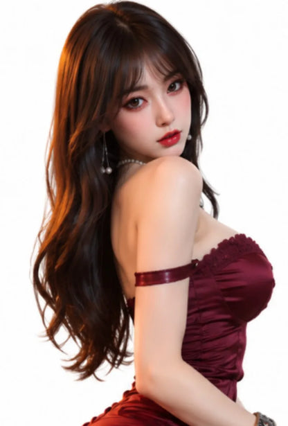 Sex doll, surreal life-sized sex toy, realistic breasts, realistic vagina, realistic 3-hole male masturbation sex doll
