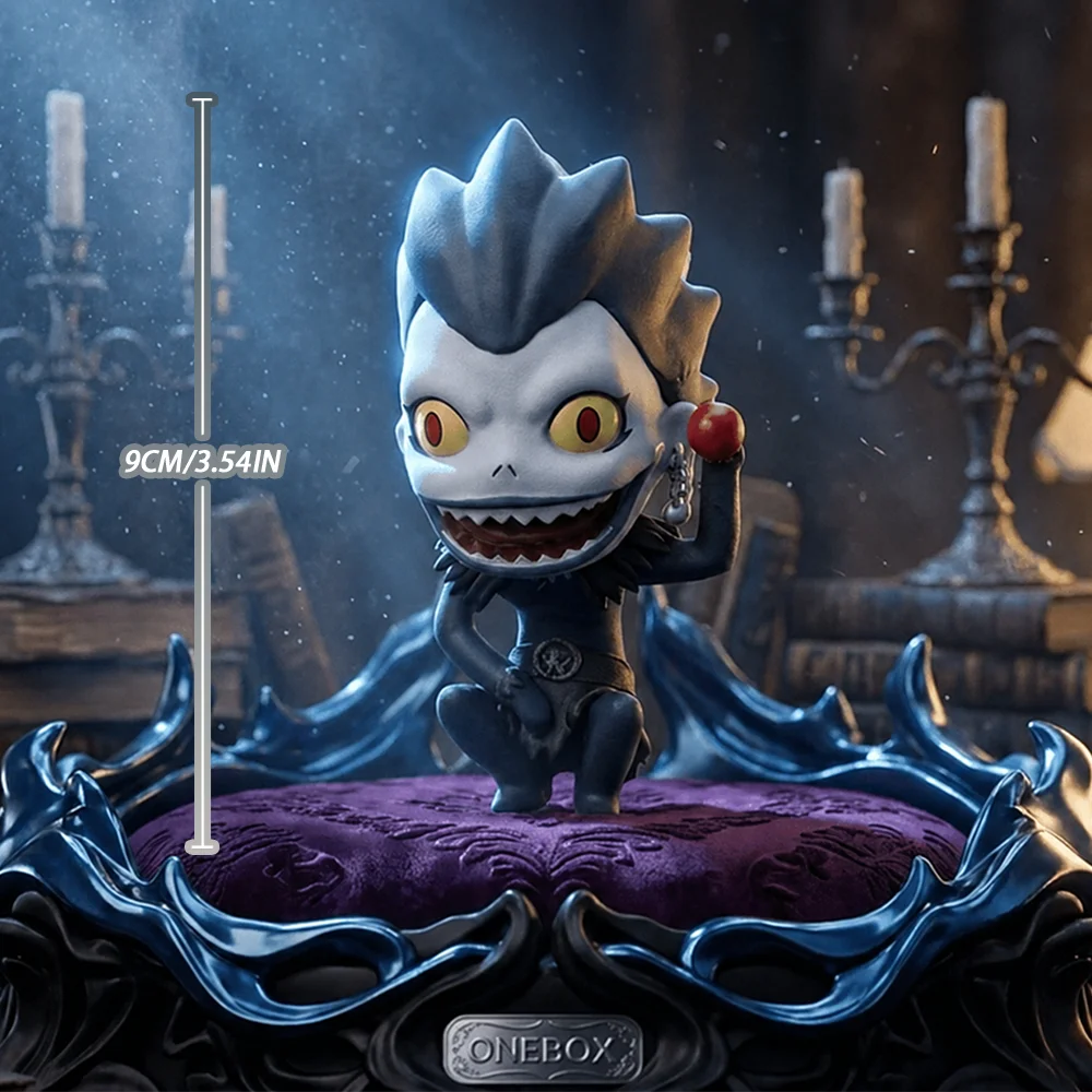 1pc 16cm/6.3in Death Note Ryuk Figure Shinigami Anime PVC Statue Collectible Model Desktop Ornament Car Decoration Gift.