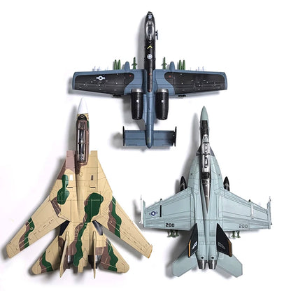 DIY Assembled Building Block Military Model Toys F14 Tomcat Su35s F-22 Stealth Fighter B2 Aircraft Multi-Purpose Fighter for Gif