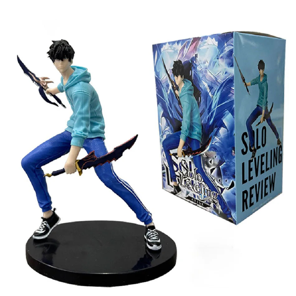 17-28cm In Stock Upgrade(Anime Version) Cha Hae-in Action Figure PVC Collect Model Figure Display Anime Merchandis