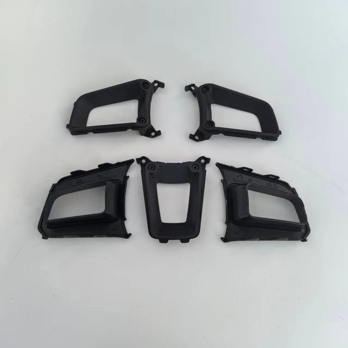 GT Riveted Steering Wheel Frame Black Trim Non-Destructive Replacement for Cayenne Boxster Macan Carrera Boxster Cayman