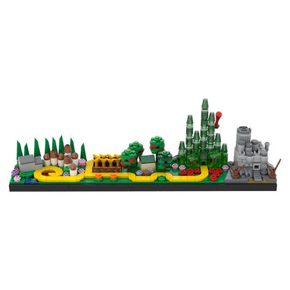 2024 New Hot City Movie Skyline Bricks Pisa Rome Rotterdam Cambridge Education Architecture Building Blocks Fans Birthday Toys