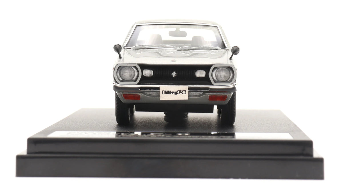 1:43 Hi Story for Nissan Cherry F2 COUPE GX 1974 Resin Car Model Vehicles High End Car Toys Model Collection Decoration Gift