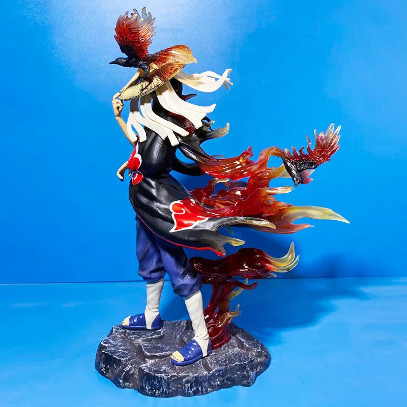 31cm Anime Figure Uchiha Sasuke Itachi Action Figure Figures PVC Statue Model Doll Collection Toy Gift Kids