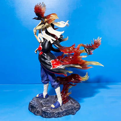 31cm Anime Figure Uchiha Sasuke Itachi Action Figure Figures PVC Statue Model Doll Collection Toy Gift Kids