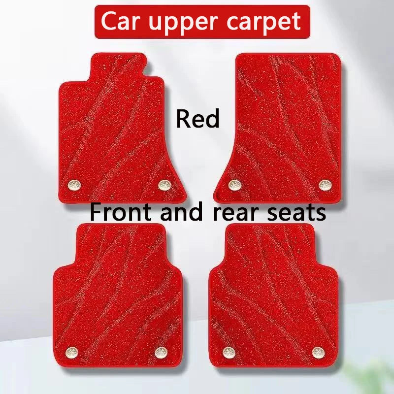 Custom Car Floor Mat for Porsche Macan 2014-2026 Interior Accessories Artificial