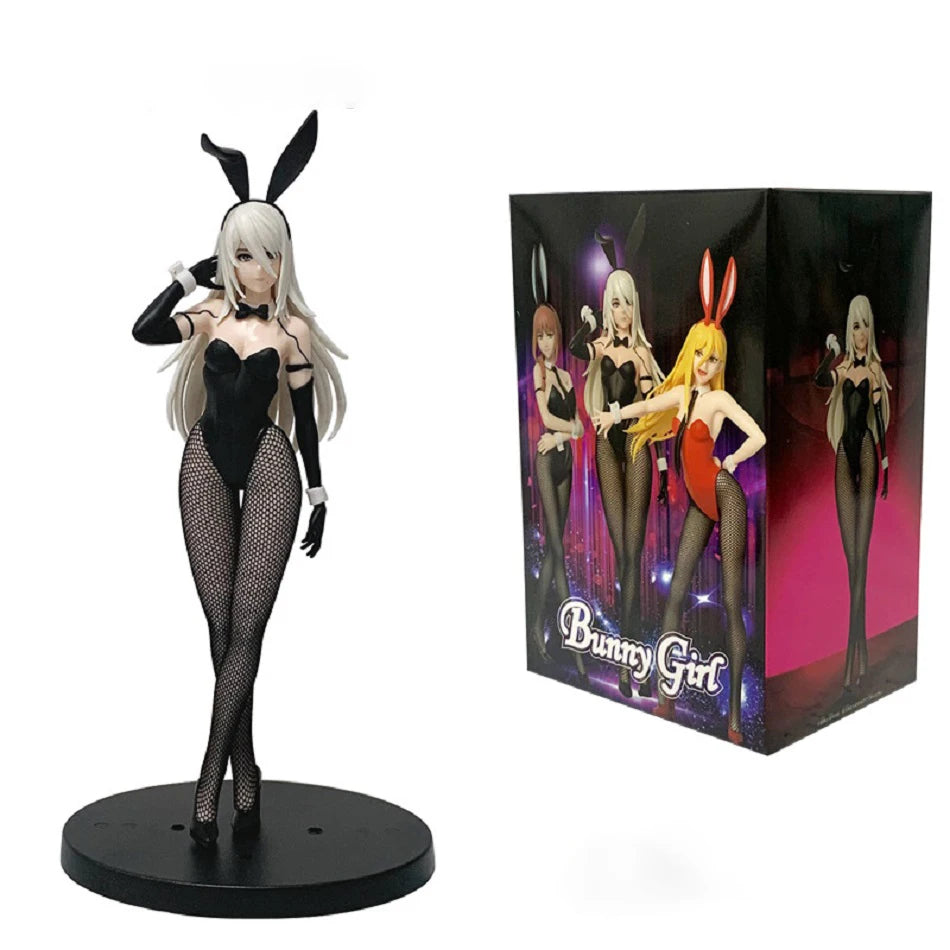 22cm Chainsaw Man Anime Figure Makima/Power Bunny Girl Series Action Figure YoRHa A2 Figurine PVC Collectible Model Toys Gifts