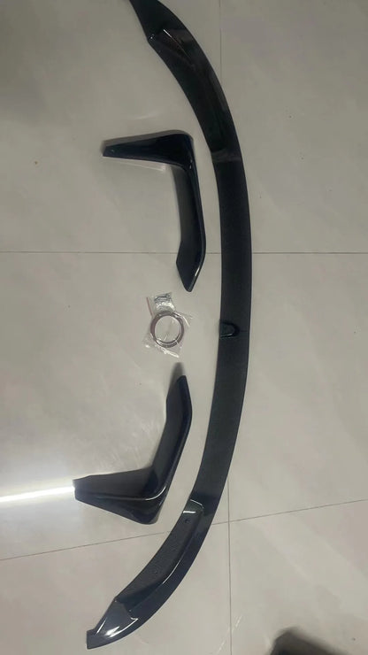 High Quality ABS Car Lower Front Bmuper Lip Spoiler for BMW M3 F80 M4 F82 MP Style·2014-2020 Glossy Black Accessories Body Kits