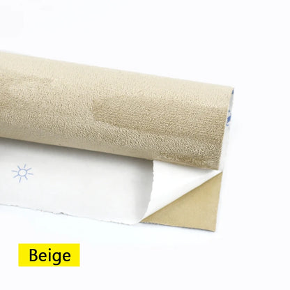 20-100cm Suede Leather Fabrics for Car Interior Modification Self-adhesive Splicing Cloth DIY Door Panel Workbench Wrap Sticker