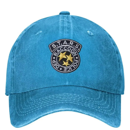 Stars Logo Baseball Cap Residents Evils Game Unisex Teens Design Hip Hop Hats Summer Y2k Retro Hiking Fishing Baseball Caps