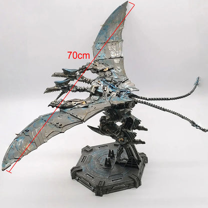 BAIWEI Robot Strafe Transformation Toy Swoop TW1104 Wing Dragon TW-1104 Steel Whip Dinosaur Deformation Figure Model Dinobot
