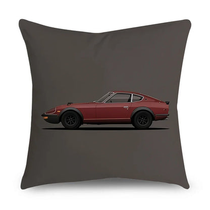 New Sports Car Cushion Cover Full Body Cartoon Pattern Pillow Case for Home Sofa Car Decor Pillowcase 45cm*45cm