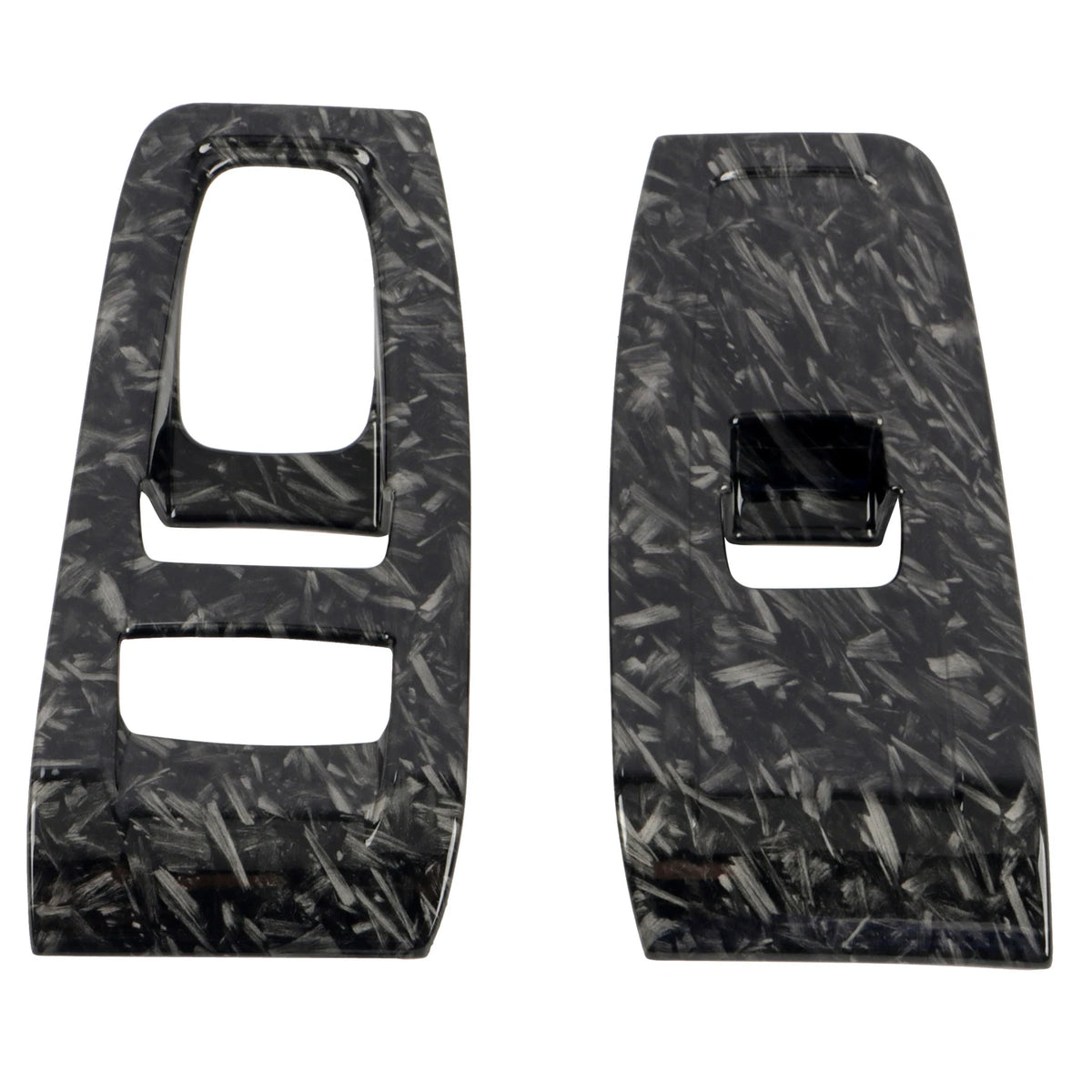 Car Accessories For Toyota GR86 / Subaru BRZ 2022 2023 ABS Carbon Fiber Style Interior Window Switch Panel Cover Trim 2pcs