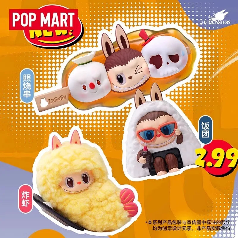POP MART Labubu THE MONSTERS Wacky Mart Series Blind Box Mystery Box Guess Bag Toys Doll Anime Action Figure Desktop Ornaments
