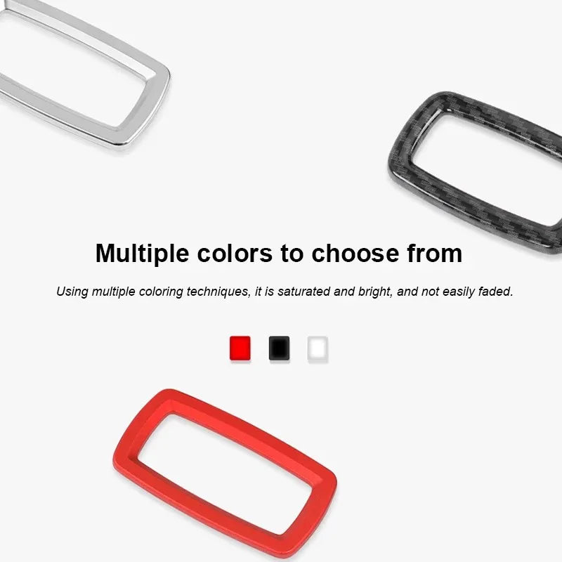 Car Trunk Switch Button Trim Frame Sticker For Porsche Cayenne Macan Panamera 2013 2014-2016 2018 2019 2020 2021 2022 2023 2024