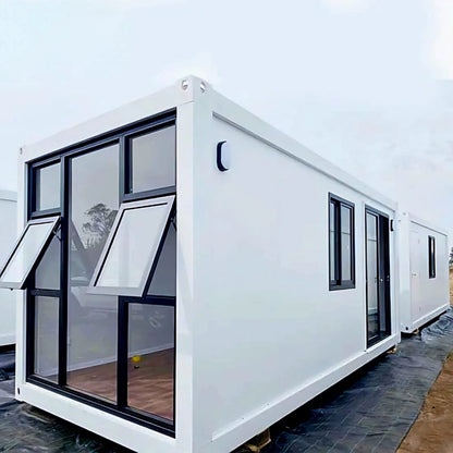 20FT Galvanized Steel Quick Splicing House Prefabricated Container Frame Assembly 40ft House  Easy Handy House
