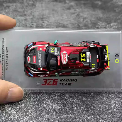 KILOworks 1:64 RS3 LMS TCR Alloy Car Diecasts & Toy Vehicles Car Model Miniature Scale Model Car Toys For Children
