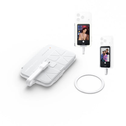 Insta360 Snap Selfie Screen 3.5" Phone Monitor with Fill Light USB-C Screen Mirroring for iPhone Android 4K Preview