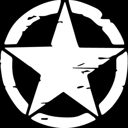 Oscar Mike Freedom Edition Army Star Sticker Motorcycle Stickers Rear Window Stickers Accessories Car Decoration Products Cute,