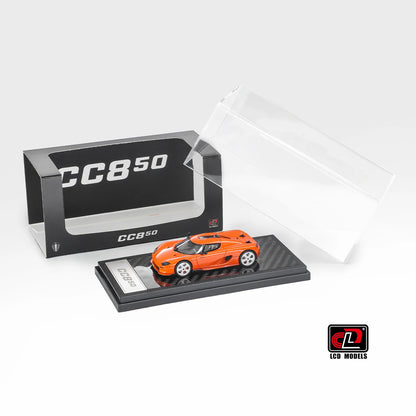 LCD  1:64 scale new Koenigsegg CC850 car model static display piece holiday gift collection