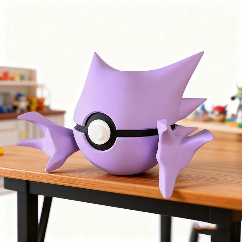 Pokemon Pokeball Figurine Pikachu Anime Character 3D Model Desktop Ornament Cartoon Collectible Decoration Perfect Gift for Fans