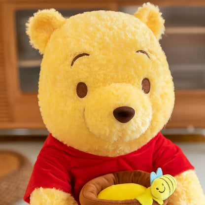 35/45/55cmhoney Winnie The Pooh Plush Toy Soft Stuffed Hunny Pot Bear Huggable Doll Home Decor Throw Pillow Accompany Doll Gift