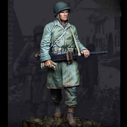 1/16 scale doll resin model kit - military theme - unassembled and uncolored, 627R