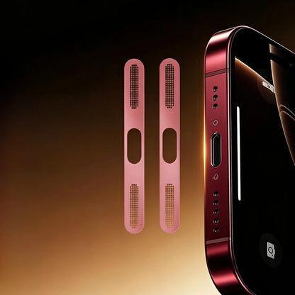 2PCS Metal Speaker Dust Sticker for iPhone 18 17 Pro Max Air 18ProMax 18Pro 17Pro Speaker Protective Cover Mesh Dustproof Net