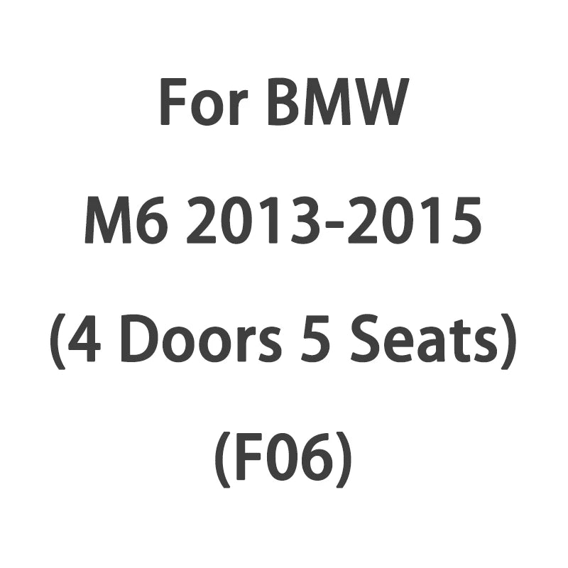 Car Cover For BMW M2 M3 M4 M5 M6 M8 E60 E61 E63 E64 E90 E92 E93 F06 F10 F80 F82 F83 F87 F90 F91 F92 F93 G80 G81 G82 G83 G87 G90