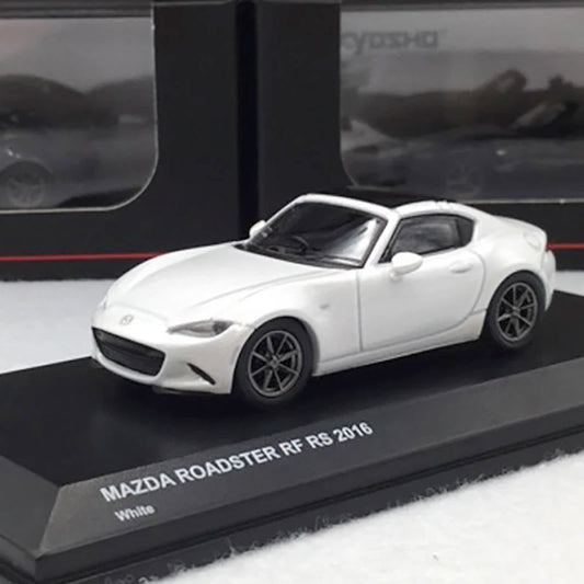 Kyosho 1:64 Mazda MX5 Roadster RF RS 2016 Alloy Car Diecasts & Toy Vehicles Car Model Miniature Scale Model Car For Children