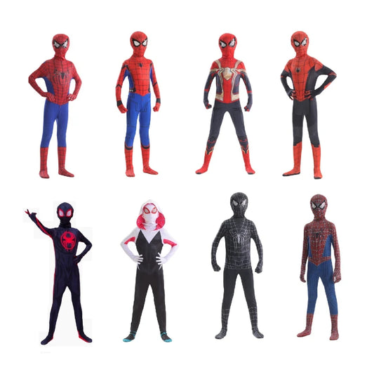 Hot‑selling Superhero Zentai Cosplay Suit Theme Outfit Halloween Party Costume Collectible Holiday Gift For Cos Fans