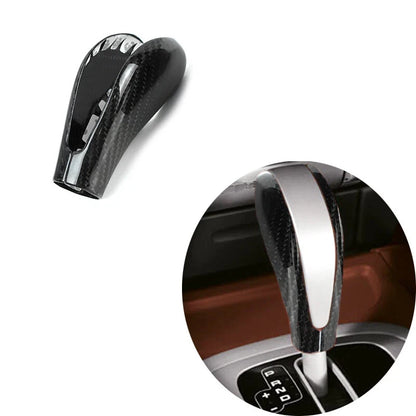 For Porsche Cayenne 2004-2009 Real Carbon Fiber Car Gear Shift Knob Cover Decoration Car Interior Accessories