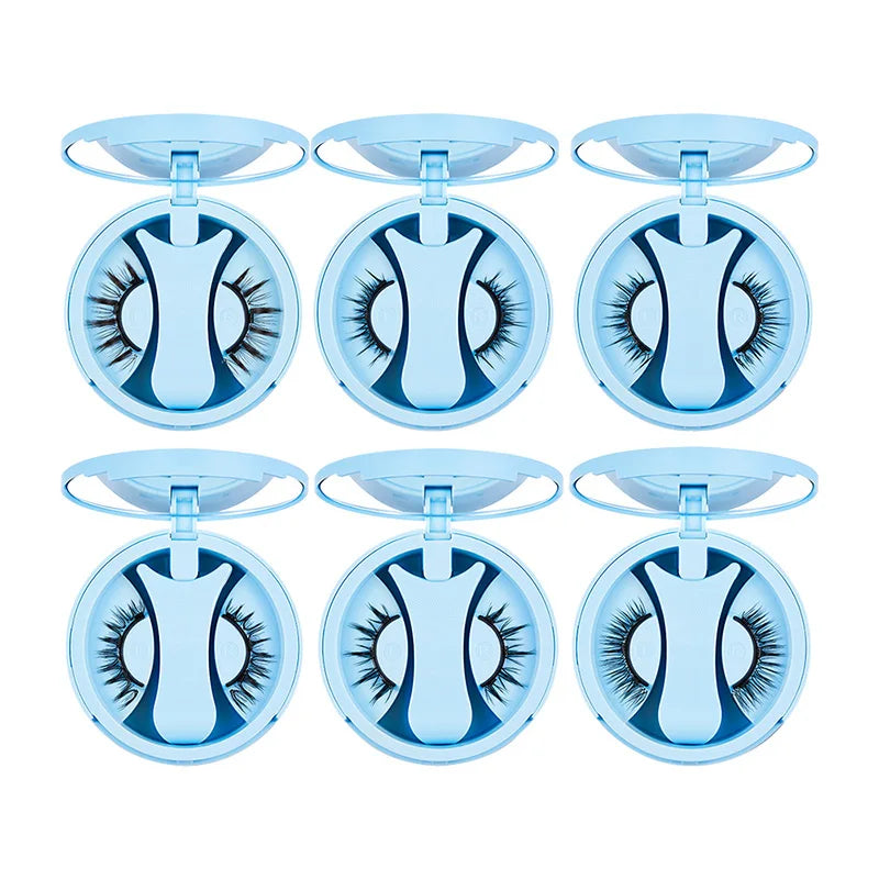 BQI magnetic adhesive false eyelashes are easy to wear and can be removed at any time. They give you natural-looking eyelashes.